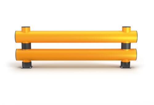 a.m.p.e.r.e. Barrière de protection anticollision Rack Mammut®, planche double, longueur 2000 mm