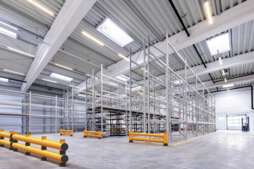 a.m.p.e.r.e. Barrière de protection anticollision Rack Mammut®, planche double, longueur 2000 mm