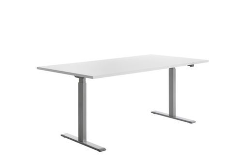Topstar bureau à hauteur réglable électriquement E-Table Smart avec piètement en T