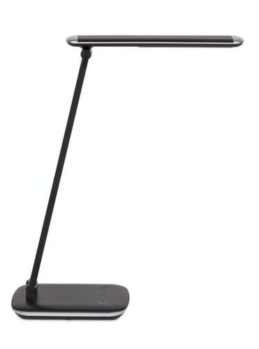 MAUL lampe de bureau à DEL avec variateur MAULjazzy, lumière blanc neutre, noir