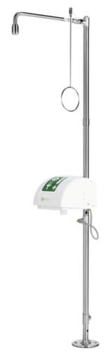 B-Safety douche corporelle et laveur d'yeux avec évier et couvercle