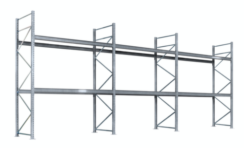 SCHULTE Rayonnage à palettes pour 36 palettes, largeur 8590 mm, 4 niveaux de stockage