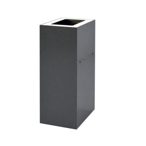 Couverture pour collecteur de recyclage, blanc