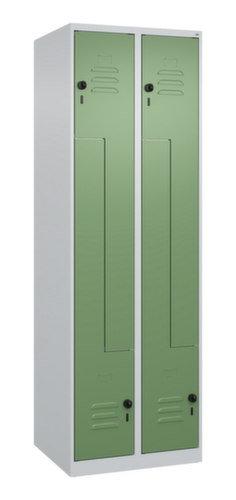 C+P Armoire vestiaire Z Classic Plus, largeur de compartiment 150/300 mm