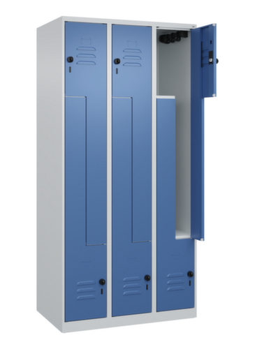 C+P Armoire vestiaire Z Classic Plus, largeur de compartiment 150/300 mm
