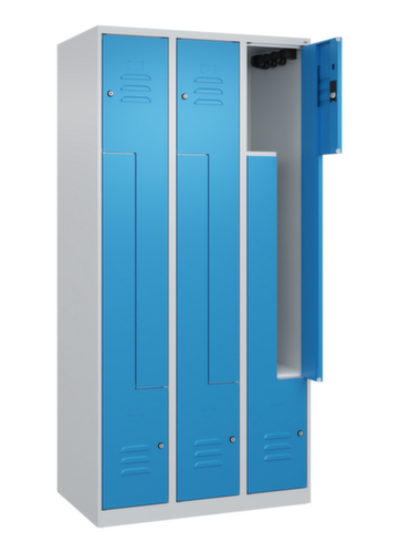 C+P Armoire vestiaire Z Classic Plus, largeur de compartiment 150/300 mm