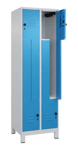 C+P Armoire vestiaire Z Classic Plus, largeur de compartiment 150/300 mm