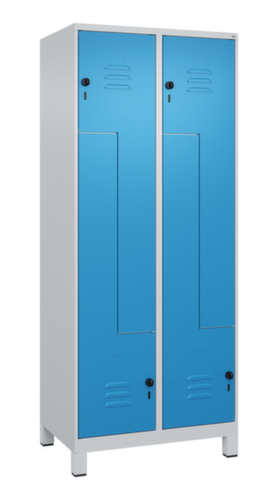 C+P Armoire vestiaire Z Classic Plus, largeur de compartiment 200/400 mm