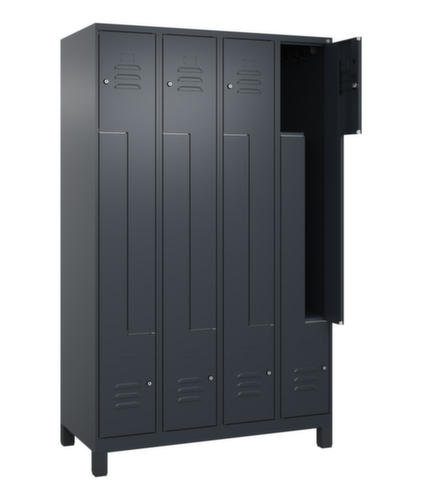 C+P Armoire vestiaire Z Classic Plus, largeur de compartiment 150/300 mm