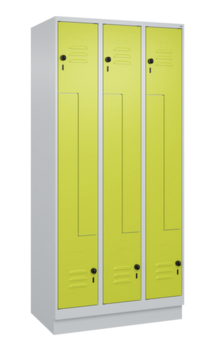 C+P Armoire vestiaire Z Classic Plus, largeur de compartiment 150/300 mm