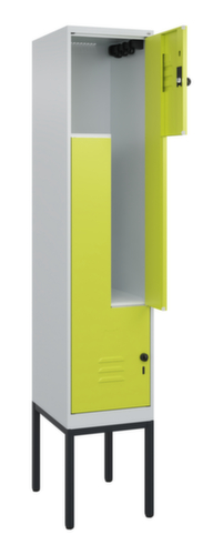 C+P Armoire vestiaire Z Classic Plus, largeur de compartiment 200/400 mm
