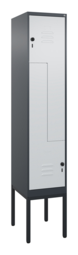 C+P Armoire vestiaire Z Classic Plus, largeur de compartiment 200/400 mm