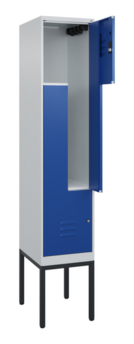 C+P Armoire vestiaire Z Classic Plus, largeur de compartiment 200/400 mm