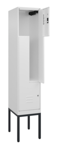 C+P Armoire vestiaire Z Classic Plus, largeur de compartiment 200/400 mm