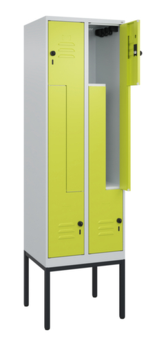 C+P Armoire vestiaire Z Classic Plus, largeur de compartiment 150/300 mm