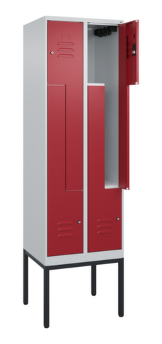 C+P Armoire vestiaire Z Classic Plus, largeur de compartiment 150/300 mm