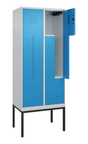 C+P Armoire vestiaire Z Classic Plus, largeur de compartiment 200/400 mm