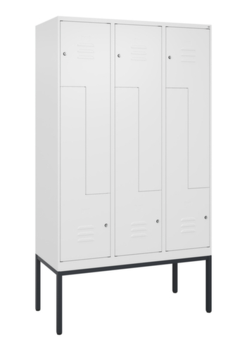 C+P Armoire vestiaire Z Classic Plus, largeur de compartiment 200/400 mm