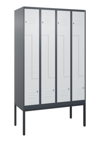 C+P Armoire vestiaire Z Classic Plus, largeur de compartiment 150/300 mm