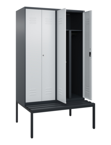 Armoire vestiaire EPI avec banc