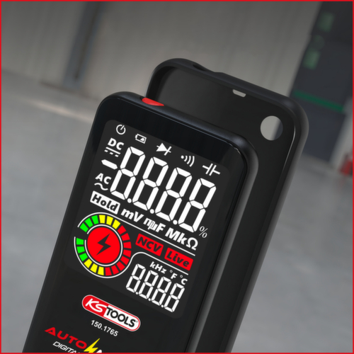 KS Tools Automatic digital multimeter incl. test probes