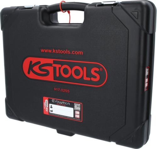 KS Tools 1/4"+3/8"+1/2" socket set