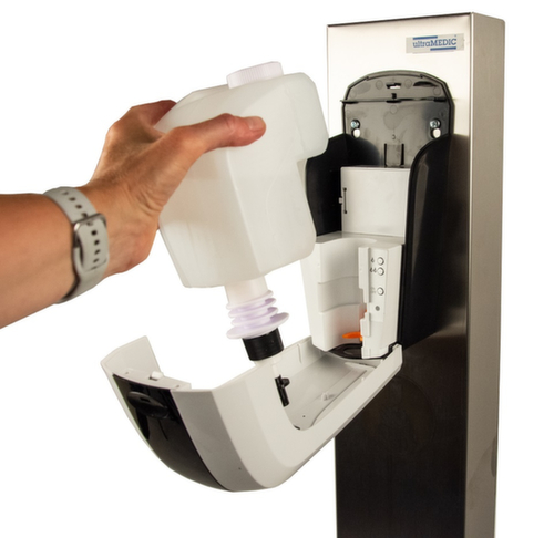 ultraMEDIC Distributeur de désinfectant ultraTOWER II, avec capteur