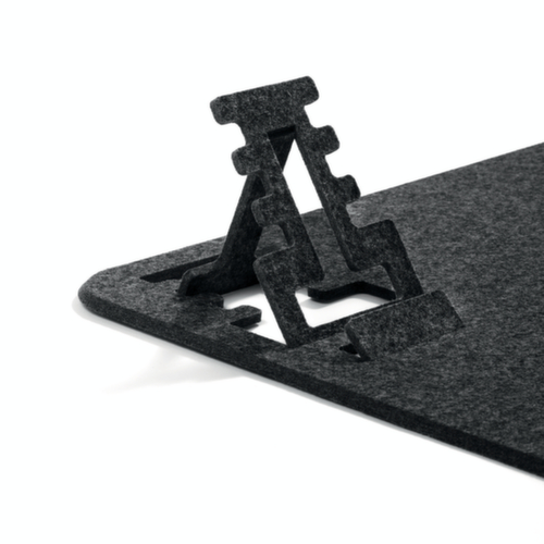 Durable Sous-main de bureau EFFECT en feutre PET recyclé