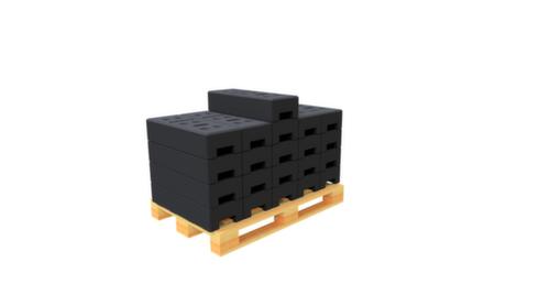 Schake Plaque de base pour clôture mobile