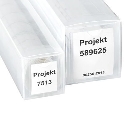 EICHNER Pochette de protection de plans, transparent