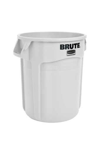 Rubbermaid Conteneur universel BRUTE, 75 l, blanc