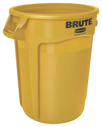 Rubbermaid Conteneur universel BRUTE, 121 l, jaune
