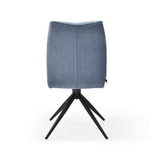Bisley Siège visiteur Easy Meet F 739 avec dossier capitonné, assise tissu (100 % polyester), bleu Oxford