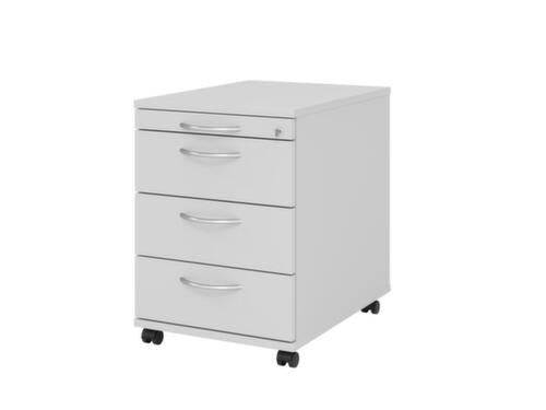 Caisson mobile Solid, 3 tiroir(s), gris/gris
