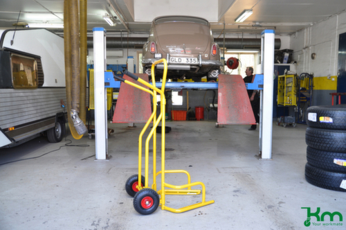 Kongamek Diable à pneus, jaune, bandage air