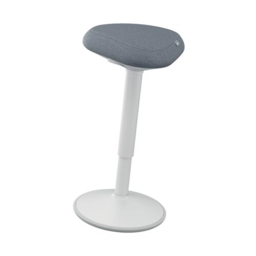 Leitz tabouret assis-debout Ergo Active, assise gris, partie inférieure du pied antidérapante