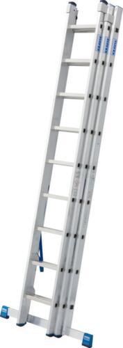 Krause Échelle polyvalente, 3 x 9 échelons profilés