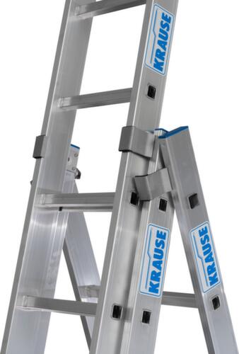 Krause Échelle polyvalente, 3 x 9 échelons profilés