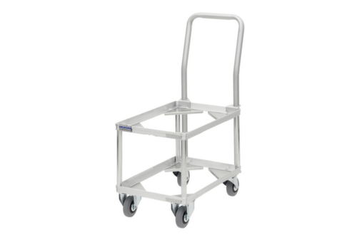 Gmöhling châssis roulant G®-DOLLY C 913 / FK pour bac de transport et caisse de transport en aluminium