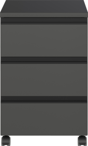 Caisson mobile 4039, 3 tiroir(s), graphite/graphite