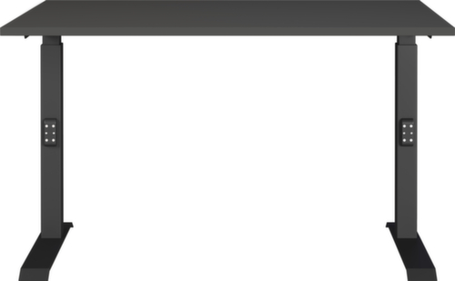 Bureau à hauteur réglable GW-BEDANO 9914 avec piètement en C