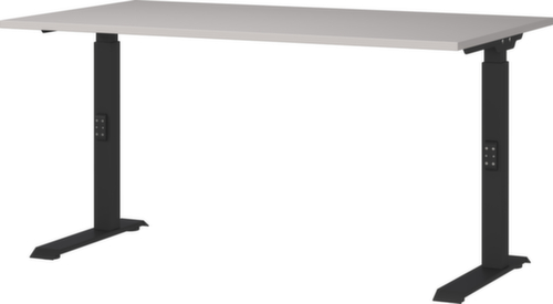 Bureau à hauteur réglable GW-BEDANO 9915 avec piètement en C