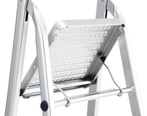 UDOBÄR escabeau en aluminium avec bac, 5 marches profilées