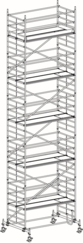 Hymer Échafaudage roulant 8073 avec traverse roulante