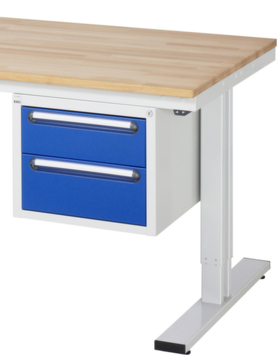 RAU Soubassement adlatus pour établi, 2 tiroir(s)