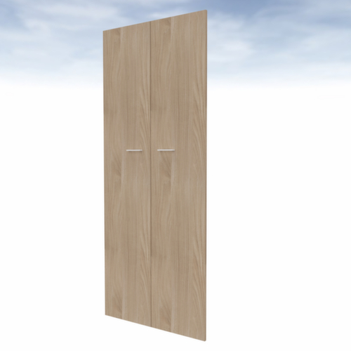 Quadrifoglio Porte à double battant pour panneau de séparation, hauteur x largeur 2110 x 860 mm