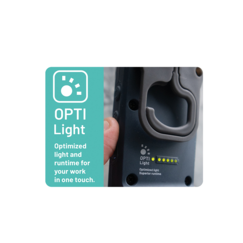 Scangrip Lampe de travail à piles UNIFORM avec puce à bord LED