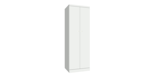 PAVOY Armoire à vêtements/linge Basis Plus à 2 compartiments, largeur de compartiment 300 mm