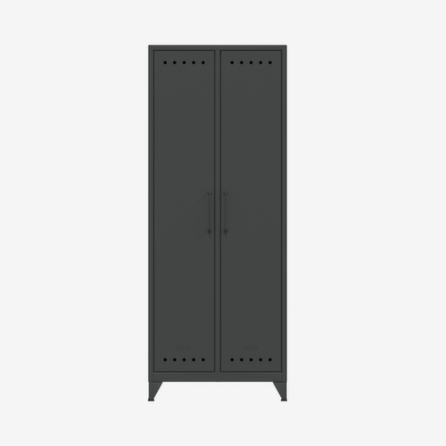 Bisley Armoire à vêtements/linge Fern Maxi à 2 compartiments
