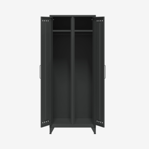 Bisley Armoire à vêtements/linge Fern Maxi à 2 compartiments